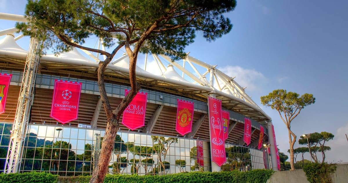 Lo Stadio Olimpico di Roma