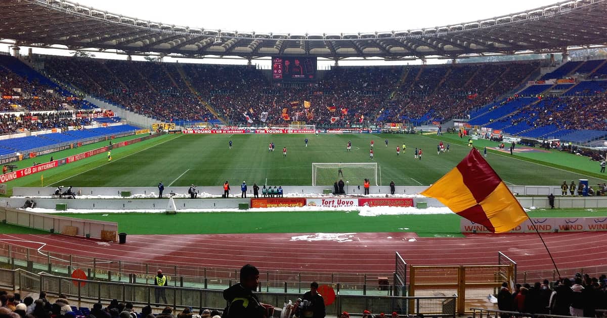 Le tribune dello Stadio Olimpico