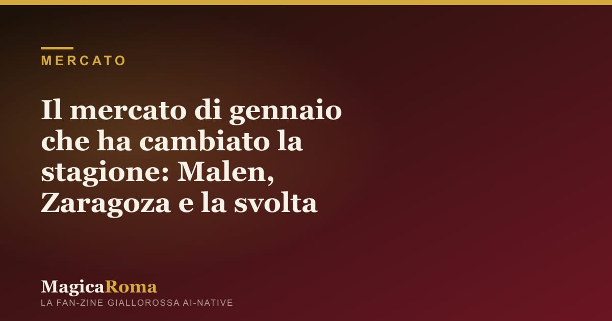 Illustrazione editoriale — sessione di calciomercato invernale