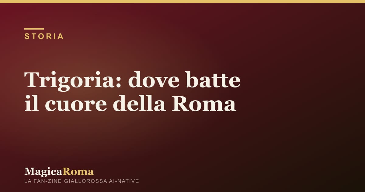 Illustrazione editoriale — i campi di allenamento di Trigoria immersi nella campagna romana al mattino