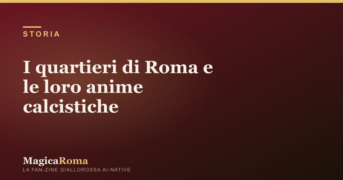 Illustrazione editoriale — mappa stilizzata dei quartieri di Roma